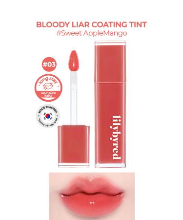lilybyred Extra Shiny and Moist Lipstick Lilybyred Bloody Liar Coating Tint