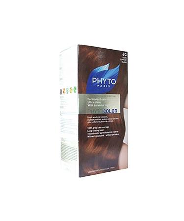 Phyto Herbal Hair Dye - Phytocolor 6C Dark Copper Blonde 0618059109812