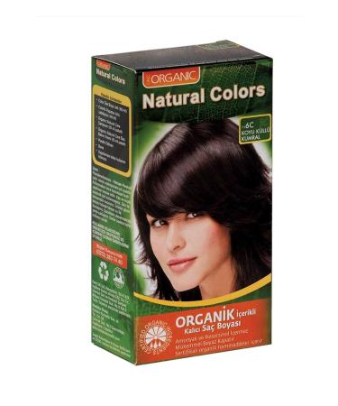 Organic Natural Colors Dark Ash Blonde Organic Hair Dye No:6c 8681085503130
