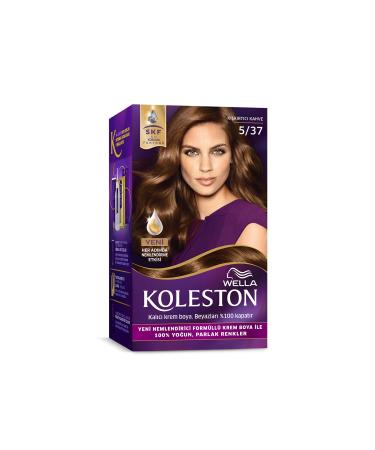 Wella Koleston Kit Hair Dye 5/37 Provocative Brown