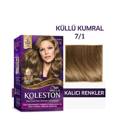 Wella Koleston Kit 7.1 Ash Blonde Hair Dye