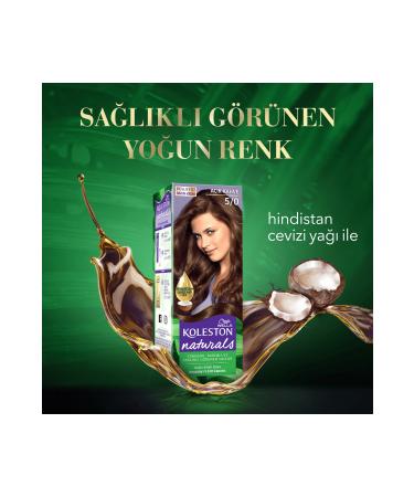 Wella Koleston Naturals Hair Dye 5/0 Light Brown - Buy Online on GoSupps.com