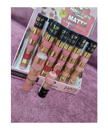 DDF Accessories Royal paris 4 color lipgloss lipstick