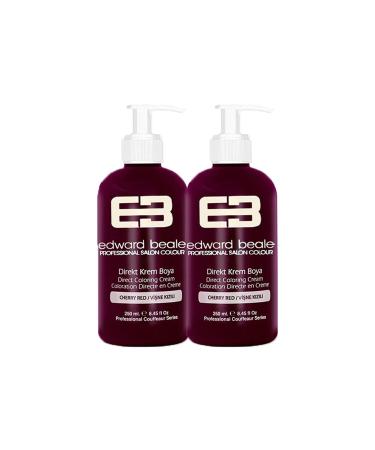 Edward Beale Cherry Red / Cherry Red Balayage Color Hair Dye 250ml Set of 2