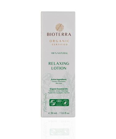 Bioterra Organic Relaxing Lotion 50 ml - Buy Online on GoSupps.com