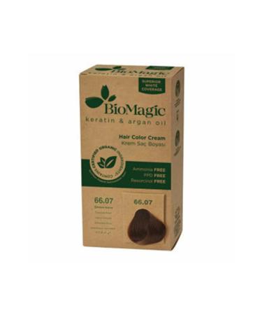 BioMagic Natural Hair Dye Chocolate Brown No: 66.07