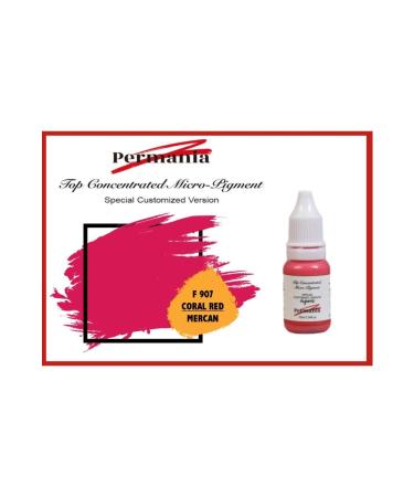 Fontenay Permania Permanent Makeup Dye Lip Color Coral Red 10ml