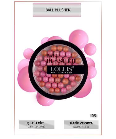 Lollis Ball Blusher 05 / top blush 05 - Buy Online on GoSupps.com