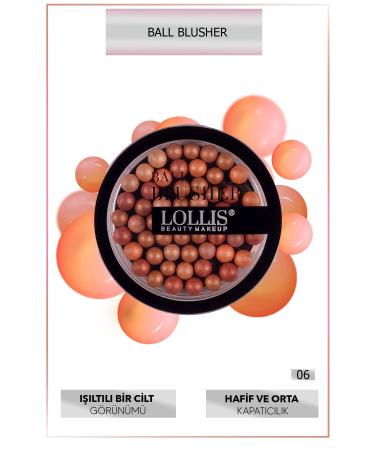 Lollis Ball Blusher 06 / Ball Blush 06 - Buy Online on GoSupps.com