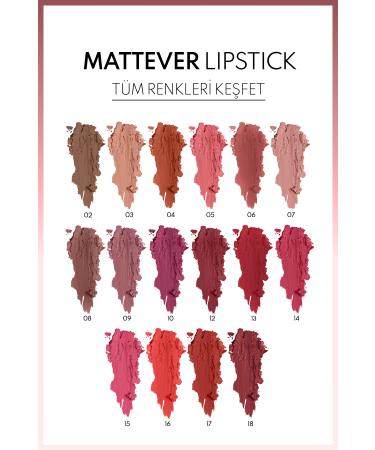 Note Cosmetics Mattever Lipstick Semi-Matte Satin Finish Lipstick 12 Wine Tasting Red - Purple - Buy Online on GoSupps.com