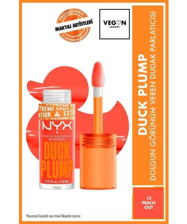 NYX Professional Makeup Duck Plump Lip Gloss - 13 Peach Out