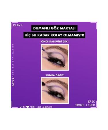 NYX Professional Makeup Epic Smoke Liner Violet Flash - Buy Online on GoSupps.com