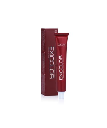 OKAYPROFESSIONNEL Exicolor Hair Dye Tube 60 Ml 7.443 Blonde Intense Copper Dore