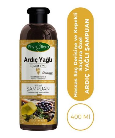 Phytoflora Salt-Free Herbal Shampoo with Juniper Oil for Sensitive Scalp and Dandruff-Prone Hair