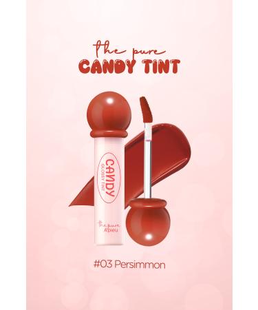 Missha Long-Lasting Shiny Finish Water-Based Tint A'pieu The Pure Candy Tint (NO.03 PERSIMMON)