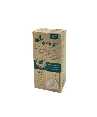 BioMagic Natural Organic Cream Hair Dye Light Blonde 10.00 GKUr n83