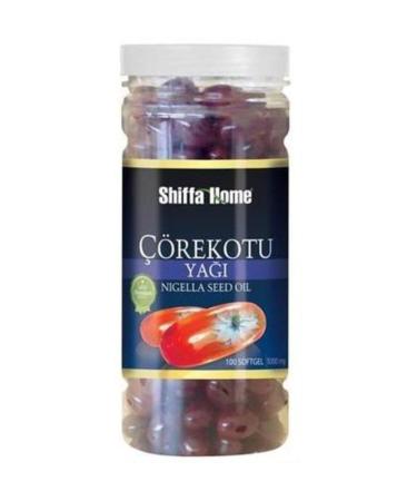 Shiffa Home Aksu Vital Black Cumin Oil Softgel 1000 Mg 100 Softgel Capsules