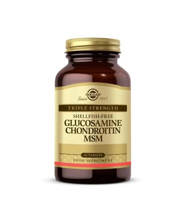 Solgar Glucosamine Chondroitin Msm 60 Tablets