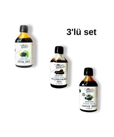 BEORGANIC Beferment Organic Certified Extracts Set (285 G) Carob Mulberry Grape Extract