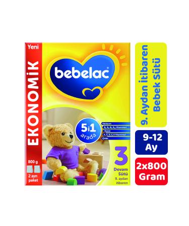 Bebelac 3 Follow-On Milk 800 gr 2 Pack
