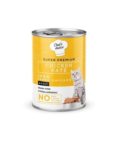 Chefs Choice Chicken Cat Canned Food Paste 400gr X 12 PIECES