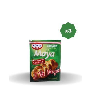 Dr. Oetker DR.OETKER INSTANT YEAST TRIPLE 30 GR X 3 PIECES
