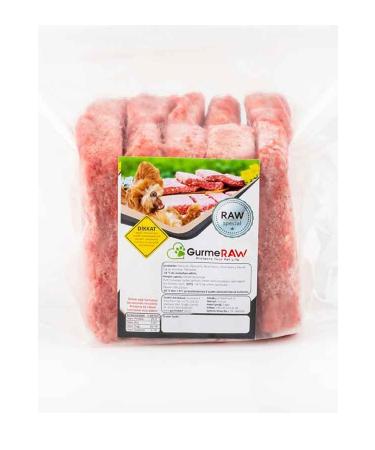 GurmeRAW Raw Special - 5 Kg Raw Dog Food Barf - (100 Gr Portions) Gurme