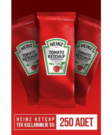 Heinz Ketchup pp sachet disposable heinz 250*9 gr