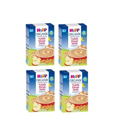 Hipp Good Night Organic Oatmeal Apple 6 Months Spoon Food 250 gr 4 Pieces