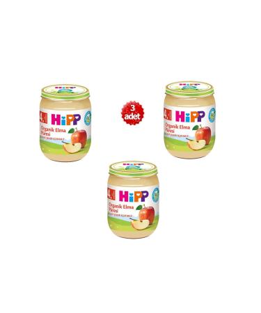 Hipp Organic X 3 Apple Puree 125gr