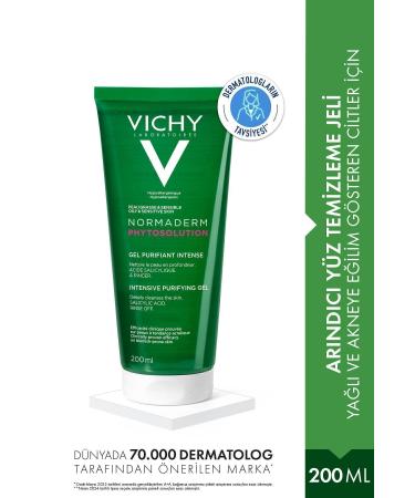 Vichy Oily -Acne Moisturizing Face Cleansing Gel-Salicylic Acid for Oily-Acne Prone Skin 200ML Passi.2410