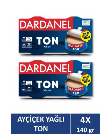Dardanel Sunflower Oil Tuna 2x140 gr X 2 Pieces