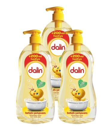 Dalin Shampoo Classic Cute Chick Bottle 650 Ml X 3 Pieces