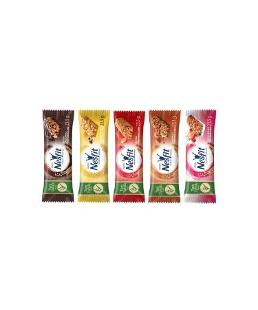 Nestle Nesfit Mixed Package Whole Grain Bar 23.5 Gr X 5 Pieces