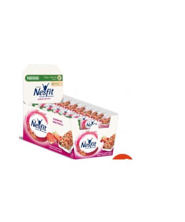 Nestle Nesfit Red Fruit Whole Grain Bar 23.5 Gr 16 Pieces