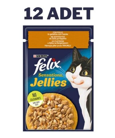 FELIX Felix Salmon Adult Cat Wet Food - 85 Gr X 20 Pieces