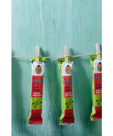Good Food New Kid Almond Apple Date Bar for Children 28 gr - Iron Added Gluten Free Vegan 12 Pieces - Buy Online on GoSupps.com