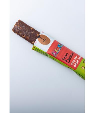 Good Food New Kid Almond Apple Date Bar for Children 28 gr - Iron Added Gluten Free Vegan 12 Pieces - Buy Online on GoSupps.com