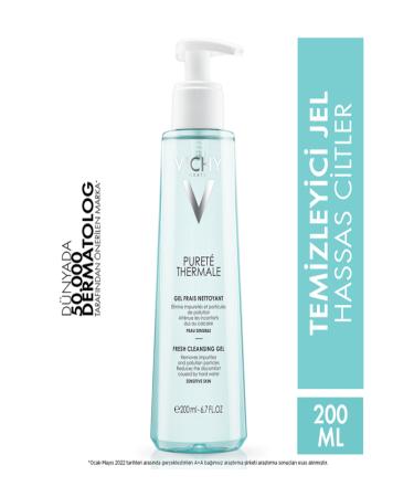 Vichy Purete Thermale Fresh Cleansing Gel 200ml - Buy Online on GoSupps.com