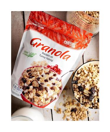 Harras Granola Almond and Cranberry 300 Gr X 4 Pieces - Buy Online on GoSupps.com