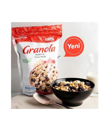 Harras Granola Almond and Cranberry 300 Gr X 4 Pieces - Buy Online on GoSupps.com