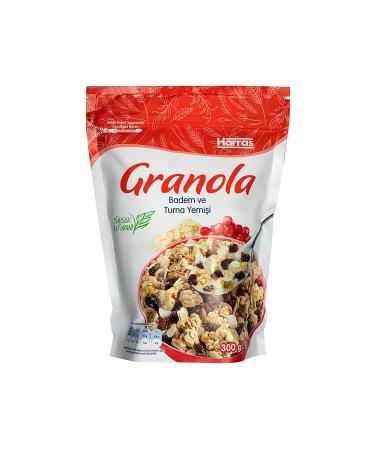 Harras Granola Almond and Cranberry 300 Gr X 4 Pieces - Buy Online on GoSupps.com