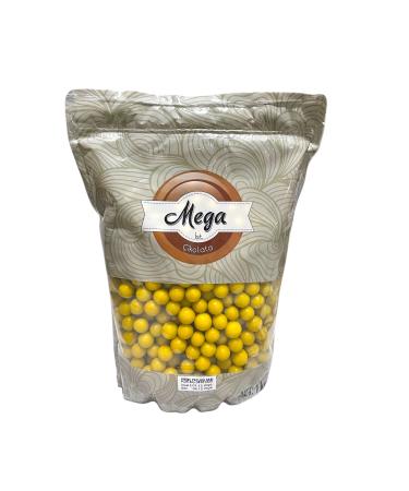 Mega YELLOW LARGE RICE CRACKS 1 KG.