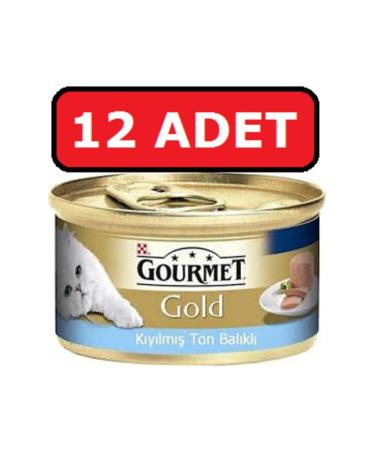 Gourmet Gold Canned Tuna Cat Food 85 gr 12 Pieces