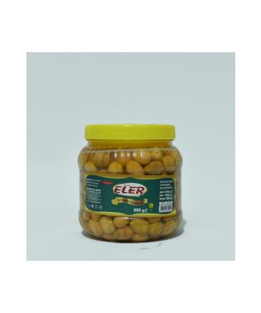 Mustafa Eler G ksu Food Edermit Ayval k Variety Green Cracked Olives 900gr (261-290)m