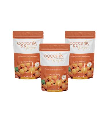 ogganik 6 Pack Freeze Dried Strawberry Chips - Freeze Dried Strawberry - 6x20gr