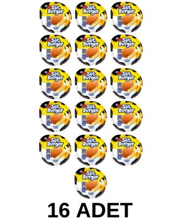 Eti milk burger with banana 16 pieces milk burger with banana 16 prc milkburger