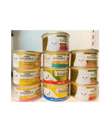 Gourmet Gold Purina Gourmet Cat Canned Food 85grx10