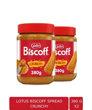 Lotus Biscoff Spread Biscuit Cream 400 Gr + Biscoff Caramelized Biscuit 124 Gr Campaign Package