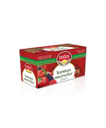 Do u Tea Do u Red Fruits Herbal Tea 20 pcs 40 Gr. (4 pcs)